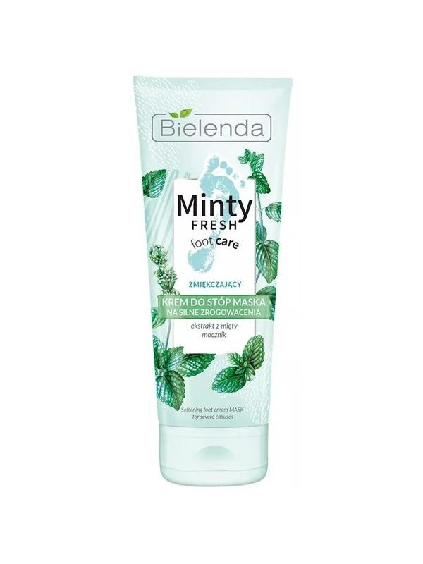 Bielenda MINTY FRESH FOOT CARE Krem-maska do stóp na silne zrogowacenia 100 ml