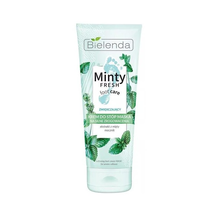 Bielenda MINTY FRESH FOOT CARE Krem-maska do stóp na silne zrogowacenia 100 ml