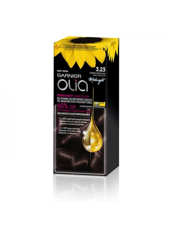 Garnier Olia Hair dye /3.23/ Dark chocolate