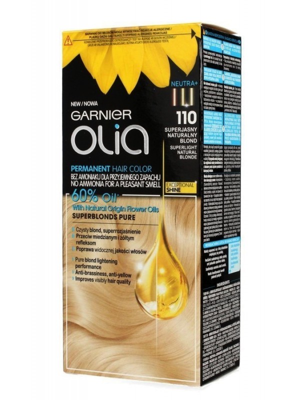 Garnier Olia Hair dye /110/ Super bright natural blond