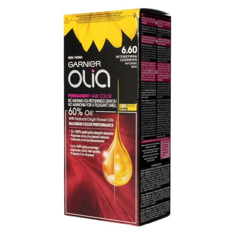 Garnier Olia Hair dye /6.60/ Intense red