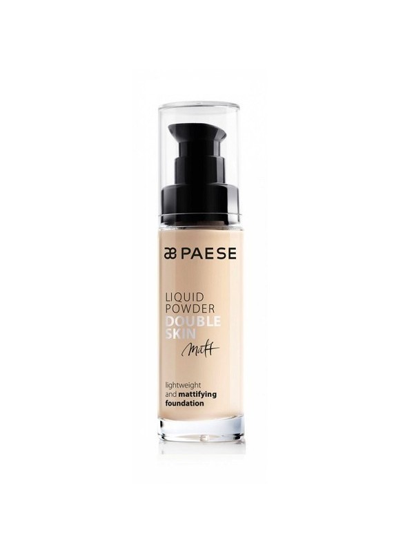 Paese Liquid Powder Double Skin Matt 10M light beige foundation 30 ml