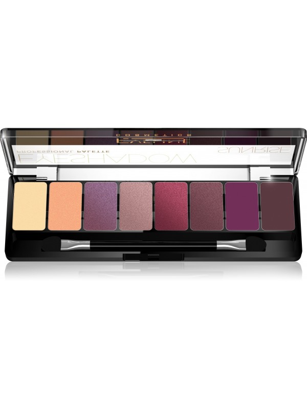 Eveline Eye shadows 8 colors Sunrise