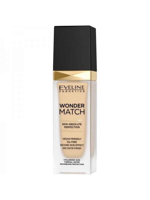 Eveline Wonder Match Luxurious Matching Foundation /05/ Light Porcellain 30 ml