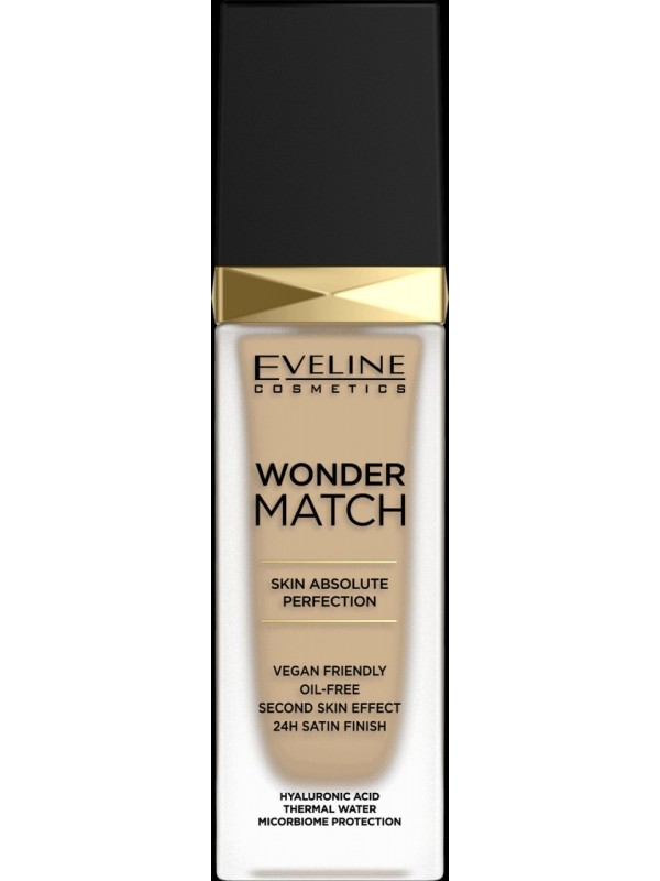 Eveline Wonder Match Luksusowy Podkład dopasowujący się /10/ Light Vanilla 30 ml