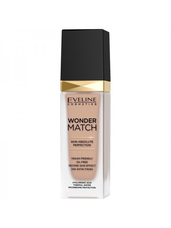 Eveline Wonder Match Luksusowy Podkład dopasowujący się /15/ Natural 30 ml