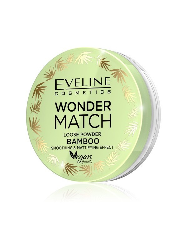 Eveline Wonder Match Bambusowy Puder sypki wygładzająco-matujący 6 g