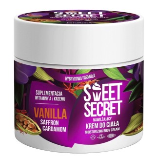 Farmona Sweet Secret Krem hybrydowy nawilżający do ciała Vanilia z Szafranem i Kardamonem 200 ml