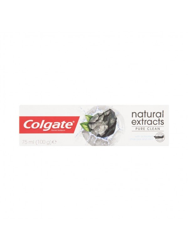 Colgate Toothpaste Naturals Pure Clean With Charcoal 75 ml