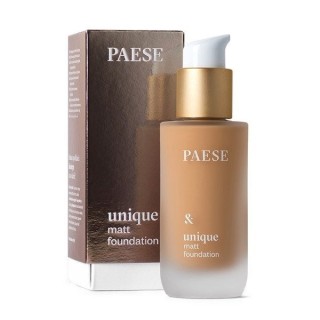 Paese Pielęgnujący podkład matujący Unique Matt Foundation 606W Warm Beige 30 ml