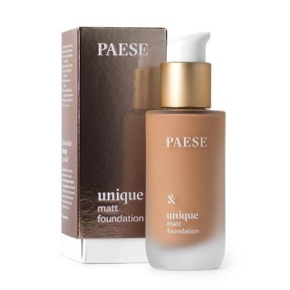 Paese Unique Matt Foundation 608C Golden Beige 30 ml