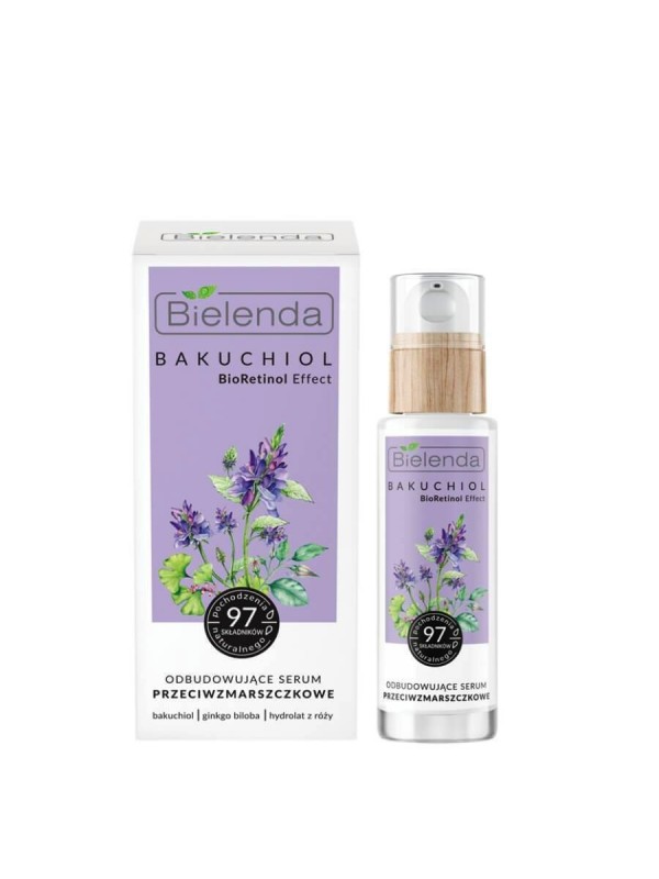 Bielenda Bakuchiol Face Serum rebuilding anti-wrinkle for day and night 30 ml