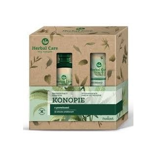Farmona Herbal Care Set Hair Care Hemp Hair Shampoo 300 ml + Hair Serum 100 ml