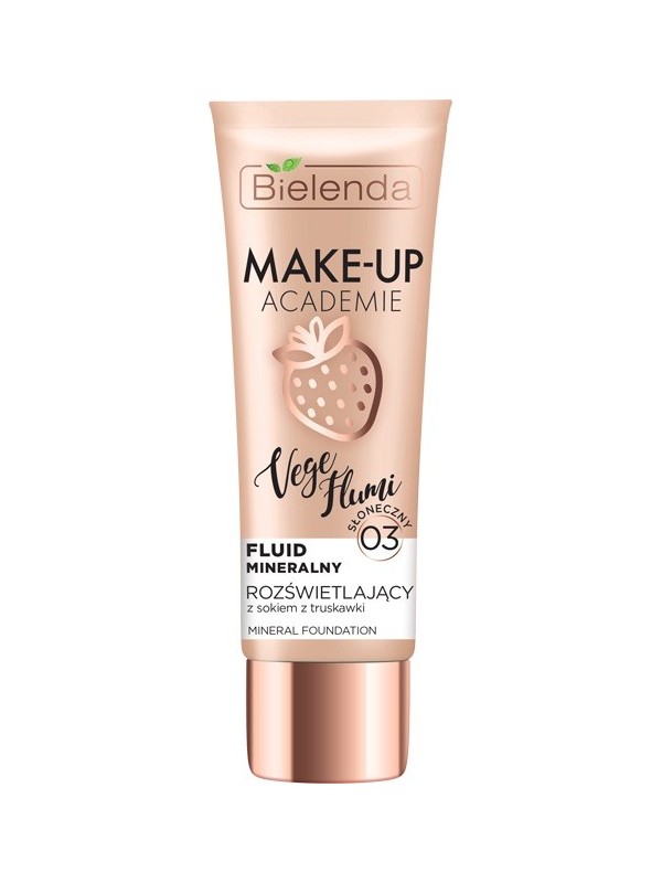 Bielenda MAKE-UP AKADEMIE VEGE FLUMI Mineral foundation illuminating - illuminating sunny 30 g