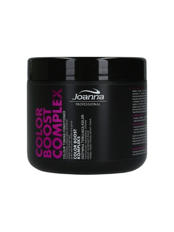 Joanna Professional COLOR BOOST KOMPLEKS Odżywka do włosów tonujący kolor różowy 500 ml