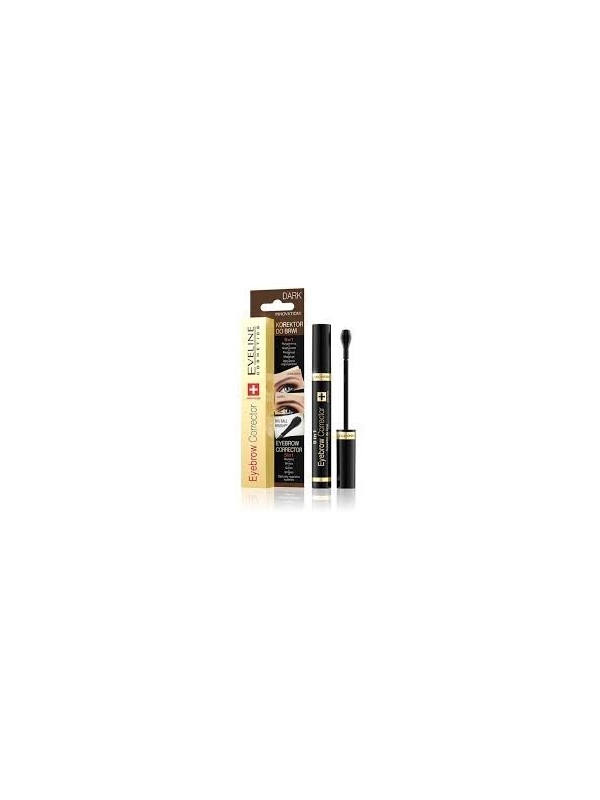 Eveline Eyebrow corrector 5in1 Dark Brown 9 ml