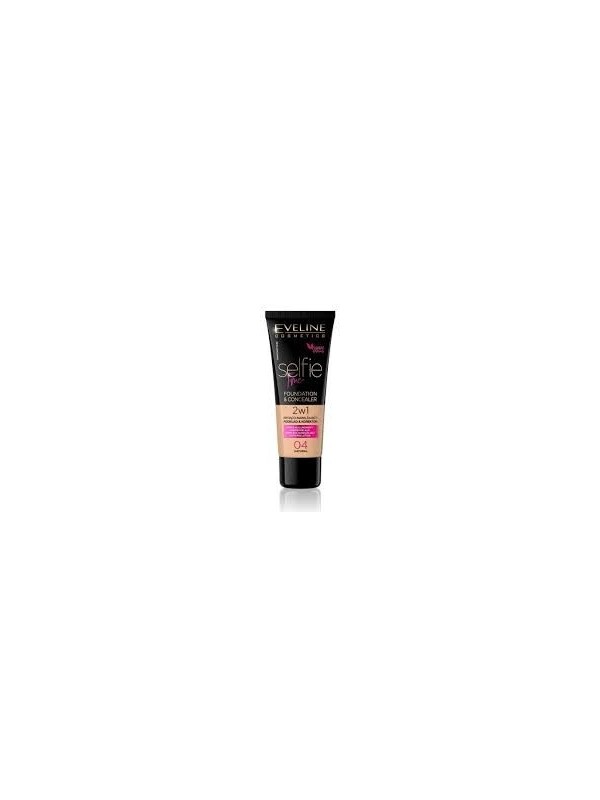 Eveline Selfie Time 2in1 concealing and moisturizing foundation /04/ Natural 30 ml