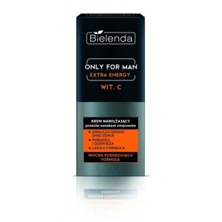 Bielenda ONLY FOR MEN Krem do twarzy nawilżający EXTRA ENERGY dla mężczyzn 50 ml