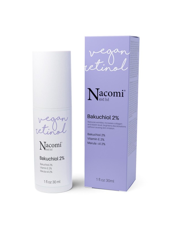 Nacomi Next Level Revolutionary Face Serum with Bakuchiol 2% 30 ml