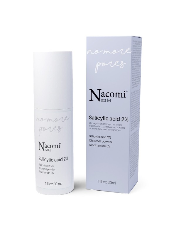 Nacomi Next Level Exfoliating Night Face Serum with Salicylic Acid 2% 30ml