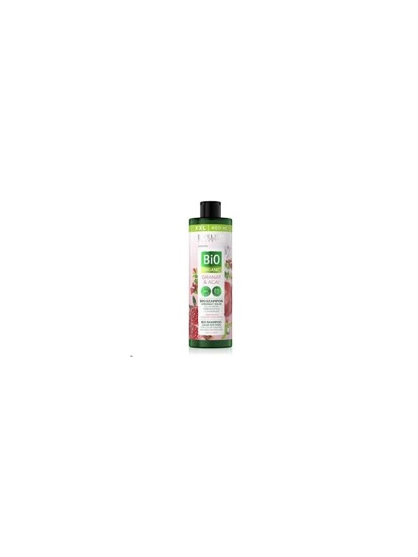 Eveline Bio Organic Bio Szampon chroniący kolor do włosów Granat & Acai 400 ml