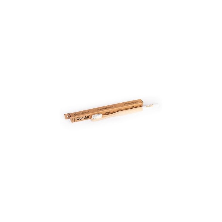 Woodybamboo Bamboo Toothbrush Colour medium 1 piece