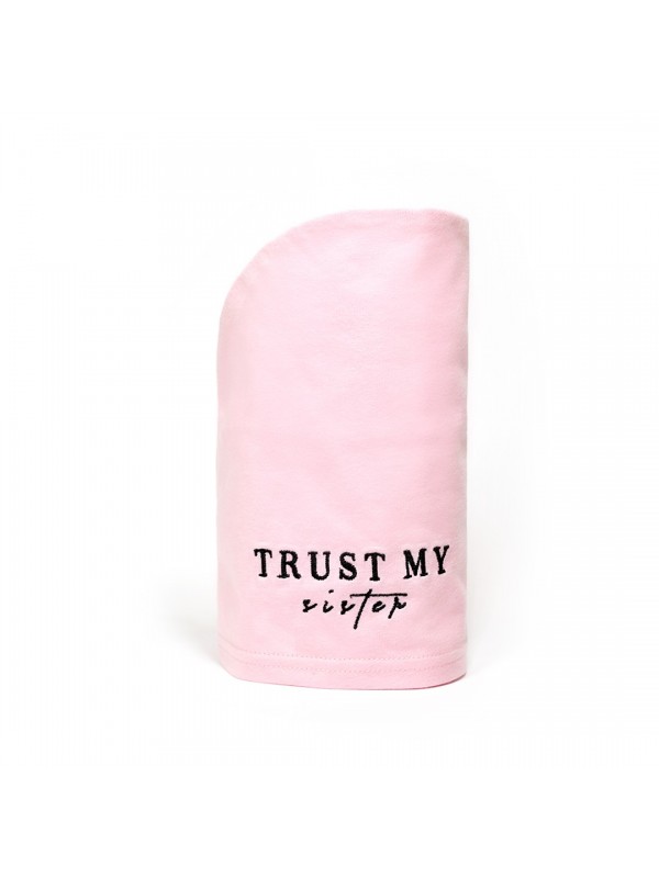 Trust My Sister Cotton hair towel 1 piece