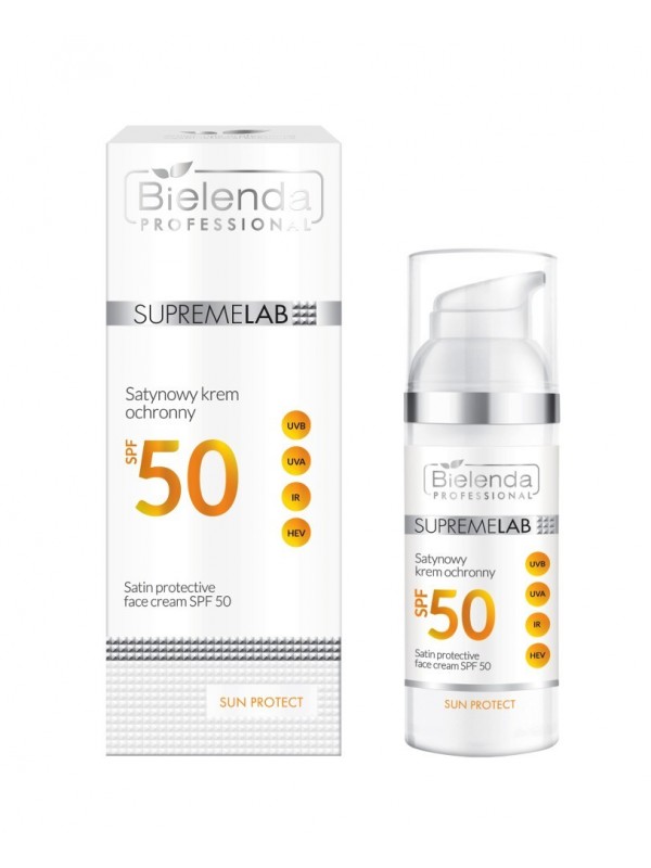 Bielenda Professional SUPREMELAB Satin protective face cream SPF50 + Sun Protection 50 ml