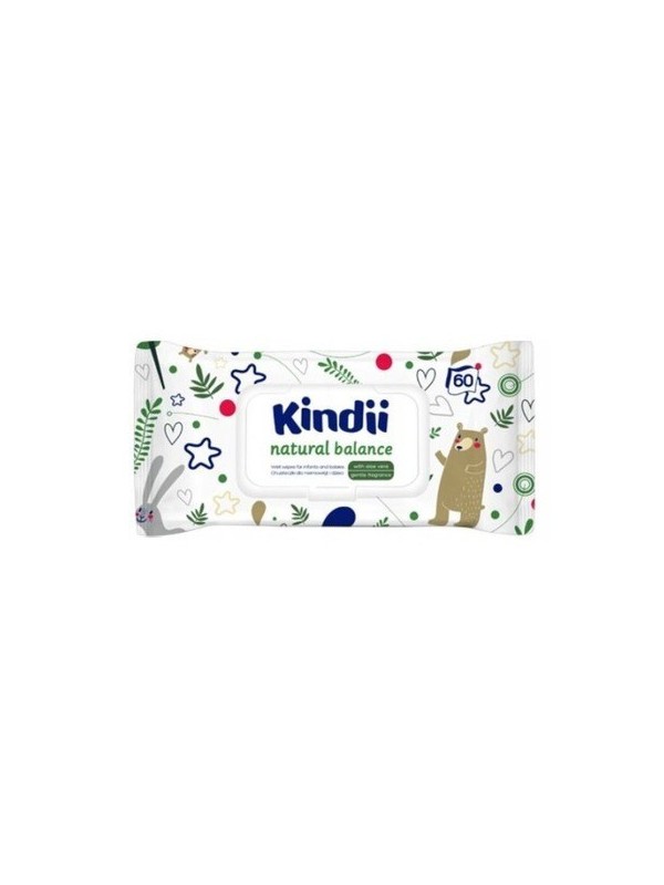 Cleanic Kindi Wet wipes for babies Natural Balance 60 pieces