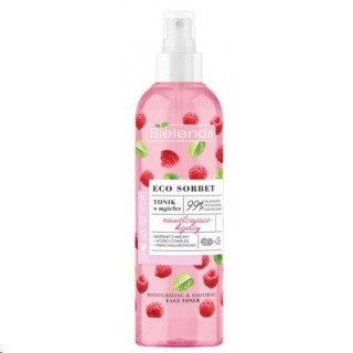 Bielenda ECO SORBET Moisturizing and soothing tonic mist Raspberry 200 ml