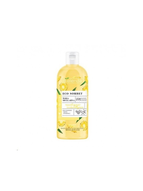 Bielenda ECO SORBET Moisturizing and brightening micellar water Pineapple 500 ml (31-03-2025)