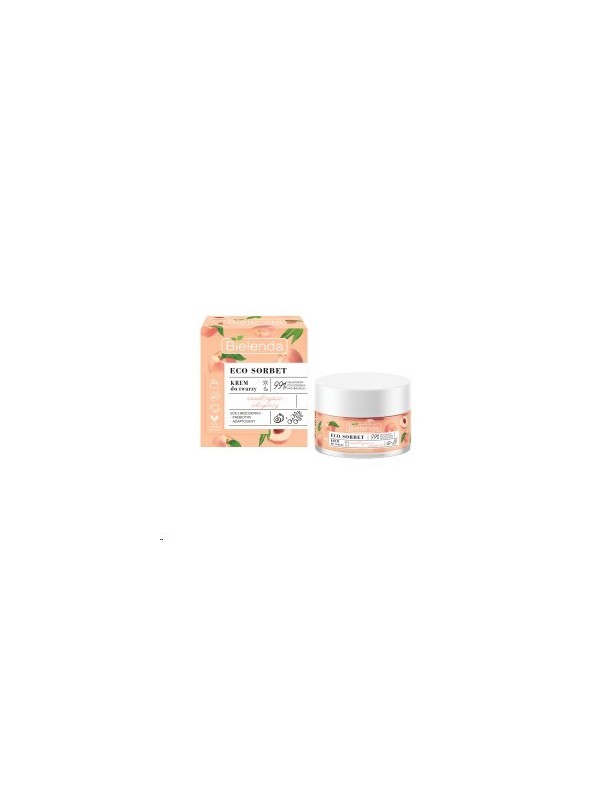 Bielenda ECO SORBET Moisturizing and nourishing face cream Peach 50 ml