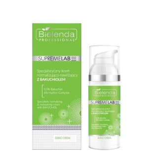 Bielenda Professional SUPREMELAB Sebio Derm Specialist normalizing and moisturizing cream with Bakuchiol 50 ml