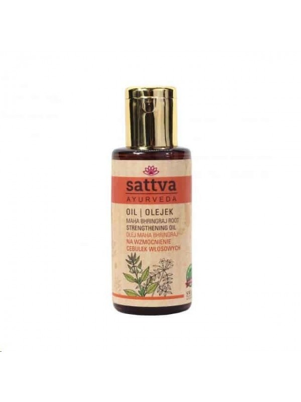 Sattva Ayurveda Maha Bhringraj oil for strengthening hair bulbs 100 ml