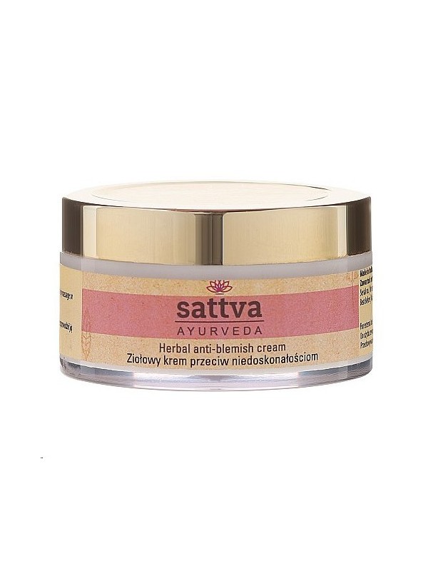 Sattva Ayurveda Herbal Face Cream Against Imperfections 50 g