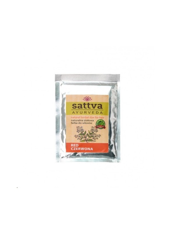 Sattva Ayurveda Natural Herbal Hair Dye Red 10 g