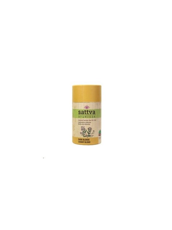 Sattva Ayurveda Natural Herbal Hair Dye Dark Blond 150 g