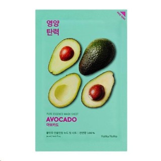 Holika Holika Pure Essence Mask Sheet - Face sheet mask with Avocado extract 23 g