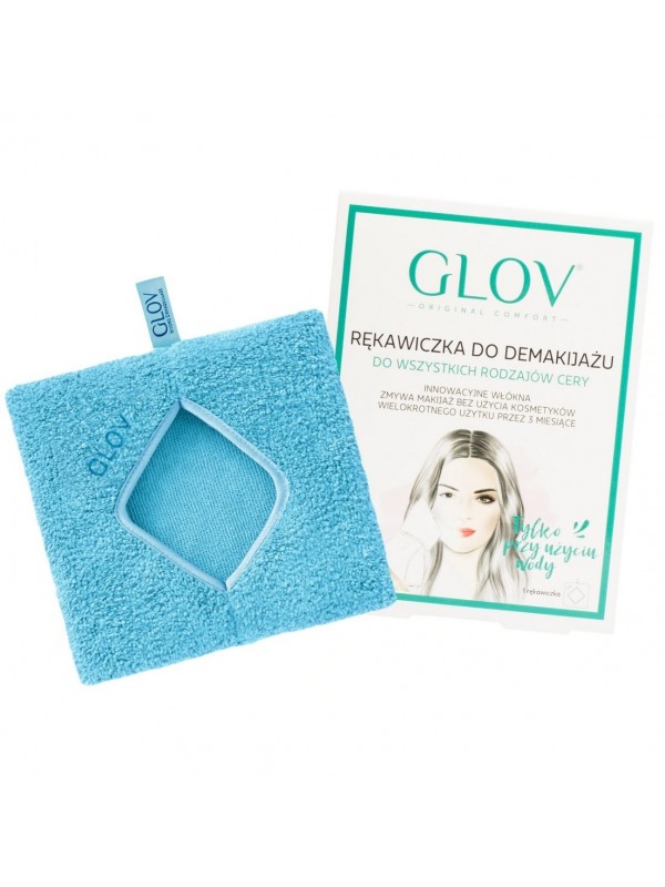 GLOV Comfort Rękawica do demakijażu Bouncy Blue 1 sztuka