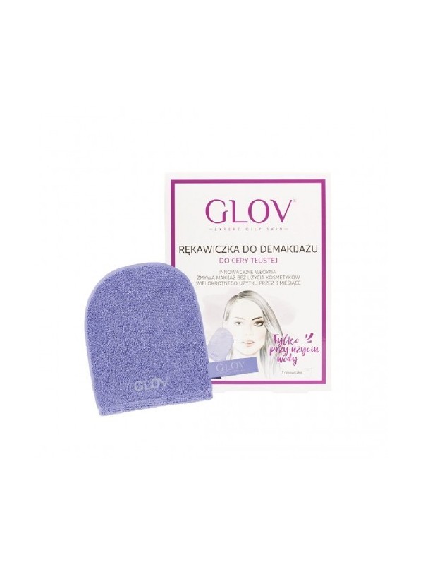 GLOV Expert Oily Skin Makeup removal glove for oily skin 1 piece