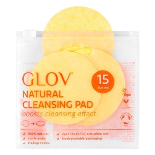 GLOV Natural Cleansing Biodegradowalne Płatki oczyszczające 15 sztuk