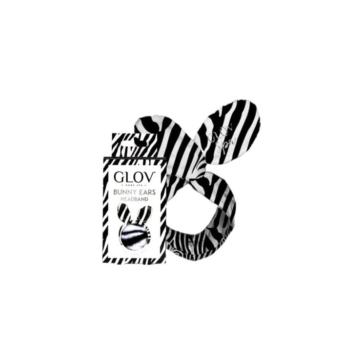 GLOV Bunny Ears Safari Zebra Opaska na uszy 1 sztuka
