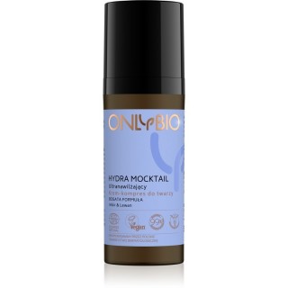 ONLYBIO Hydra Mocktail Face cream-compress ultra-moisturizing rich formula Ginger & Lewan 50 ml