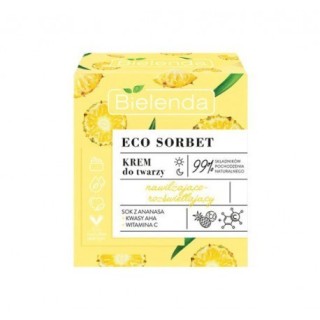 Bielenda ECO SORBET Moisturizing and Brightening Face Cream Ananas 50 ml