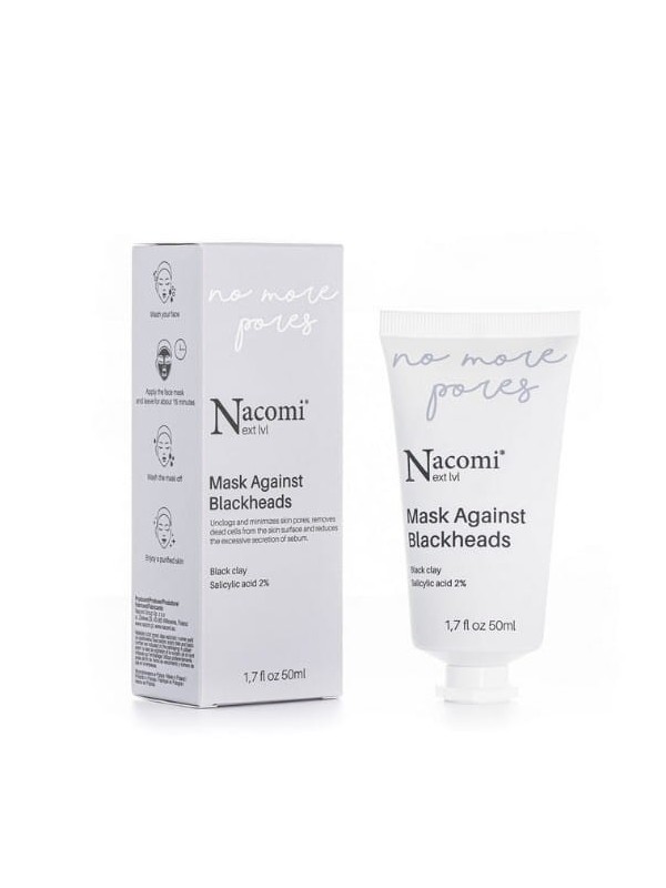 Nacomi Next Level No more pores Face mask against blackheads 50 ml