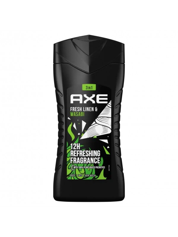 Axe Shower Gel Wasabi & Fresh Linen 250 ml