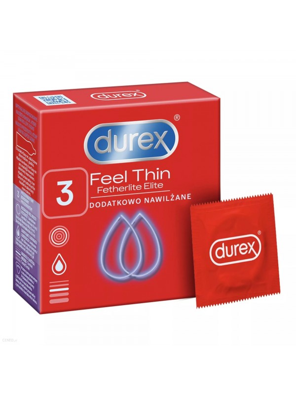 Durex Feel Thin condoms 3 pieces