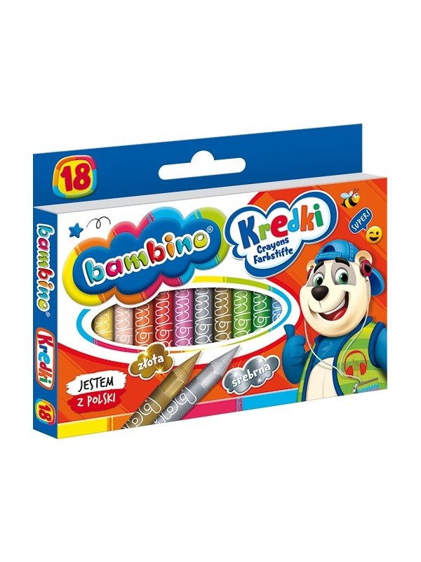 BAMBINO Crayons 18 colors