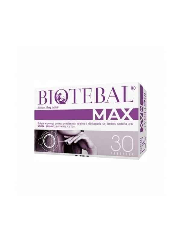 Biotebal Max 30 tabletek