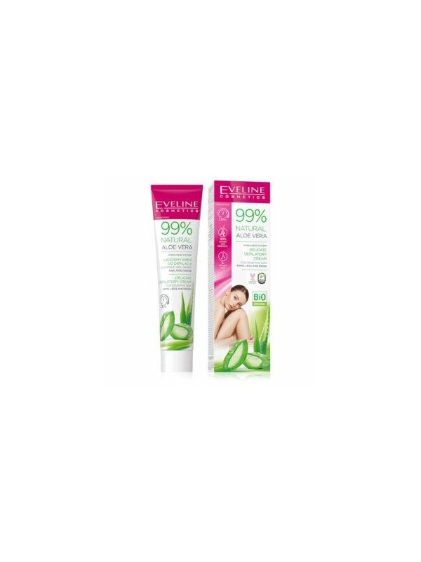 Eveline 99% Natural Aloe Vera ultra-gentle Set for depilation of face and chin 20 ml